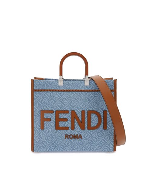 fendi totes 2021|fendi denim tote.